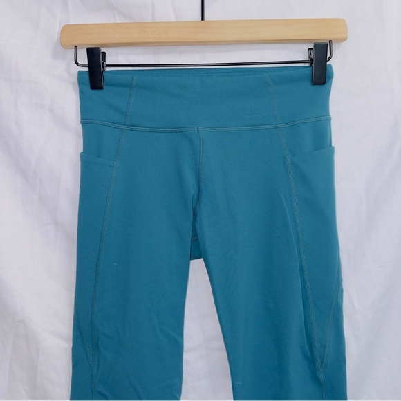 Athleta Girl Diamond in The Cuff Carpi Leggings size XL 14 - Picture 3 of 6